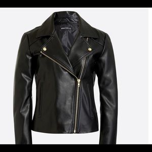 Faux Leather Motto Jacket from J. Crew
